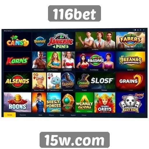 116bet oferece ampla variedade de jogos online